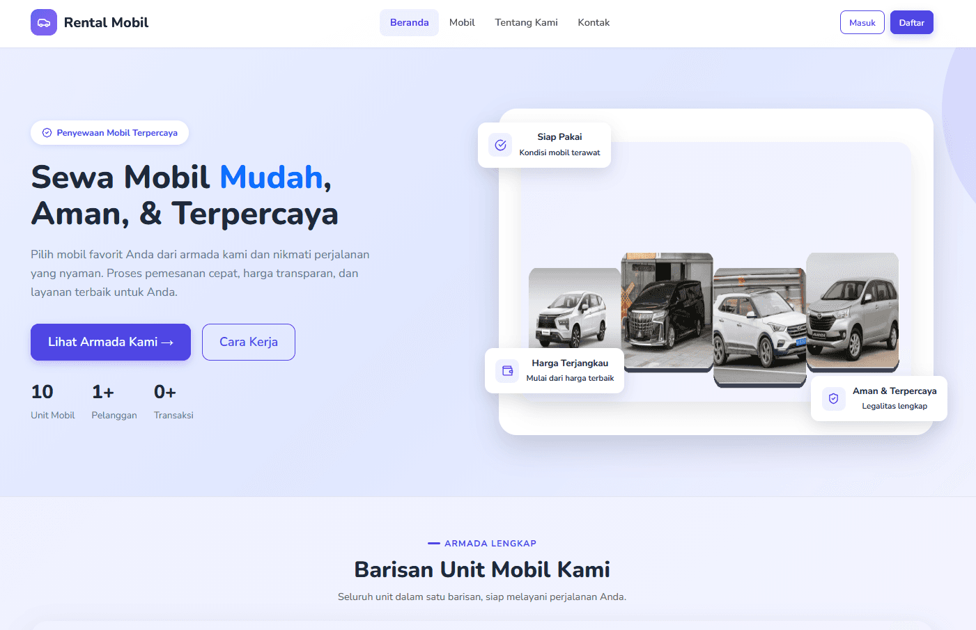 Rental Mobil